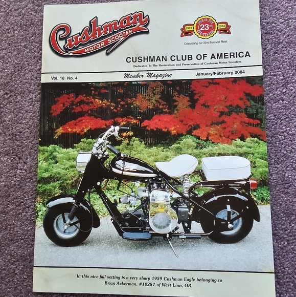 Cushman collectable Magazines - Picture 1 of 2